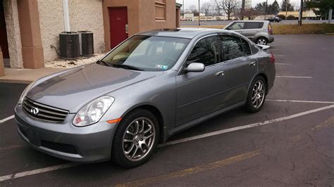 Stock 2006 Infiniti G35 sedan 6MT 1/4 mile Drag Racing timeslip specs 0 ...