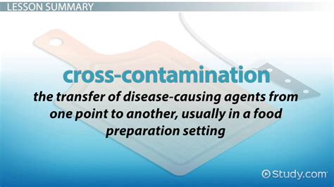 Cross-Contamination | Definition, Side Effects & Examples - Lesson ...