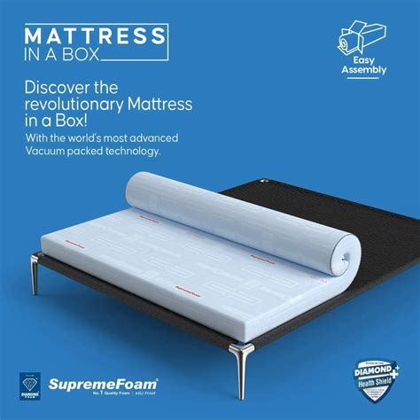 Diamond Supreme Foam launches portable and convenient mattress in a box ...