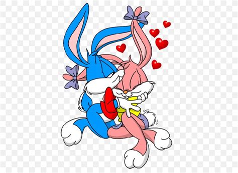 Bugs Bunny Love Cartoon Clip Art, PNG, 600x600px, Watercolor, Cartoon ...