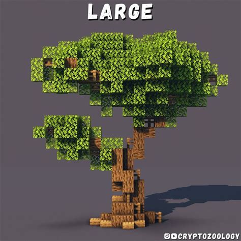 Custom Oak Trees in Minecraft!