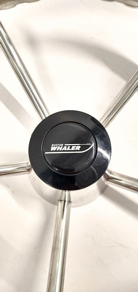 Boston Whaler - 13 Inch Stainless Steel Steering Wheel 3/4'' Tapered ...