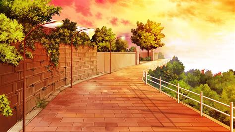 Anime Park Scenery Wallpapers - Top Free Anime Park Scenery Backgrounds - WallpaperAccess