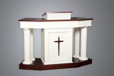 Church Wood Pulpit, Podium, Lectern Custom No. 810. – Podiums Direct