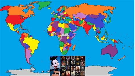 Nations Of The World The Movies With Map - YouTube