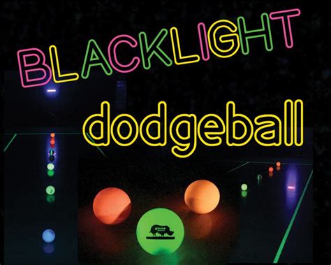 Black Light Dodgeball - Games Galore Fargo ND