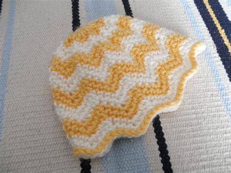 Crochet Pattern: Chevron Hat Zig Zag Hat 0 to by CrochetSorbet