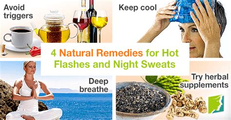 4 Natural Remedies for Hot Flashes and Night Sweats | Menopause Now