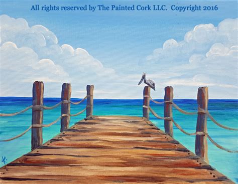 Dock Painting at PaintingValley.com | Explore collection of Dock Painting