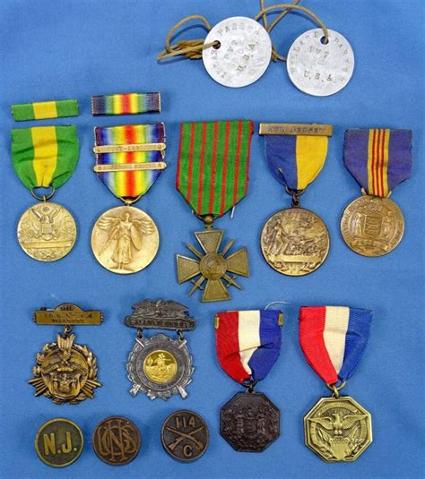 Identified Mexican Border / WWI 29th Division Medals Group – Griffin ...