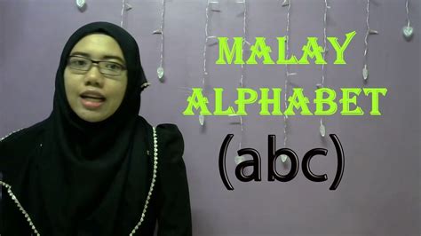 [LEARN MALAY] 01-Malay Alphabet - YouTube