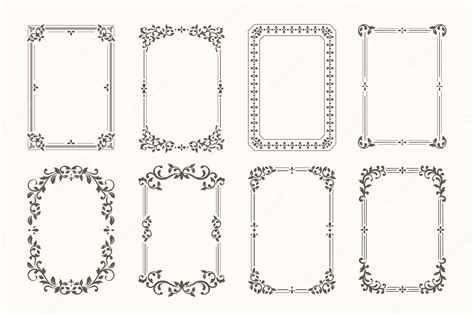 Ornamintal Frame Vector Clipart