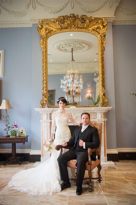 An Elegant Edwardian Era Inspired Wedding at Houmas House Plantation in Darrow, Louisiana