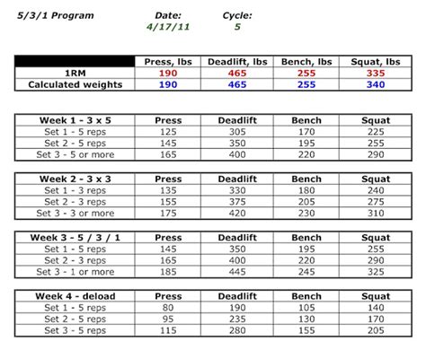 5 3 1 strength program > OFF-73%