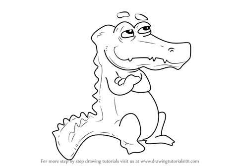 Cartoon Alligator