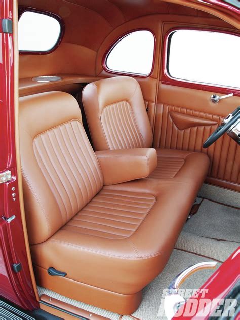 1940 Ford Standard Coupe Ron Mangus Leather Interior Photo 4 | Hotrod ...