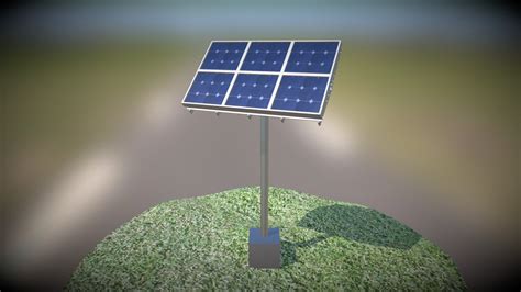 Solar Panel - 3D model by stinaroswall [4eda0d4] - Sketchfab