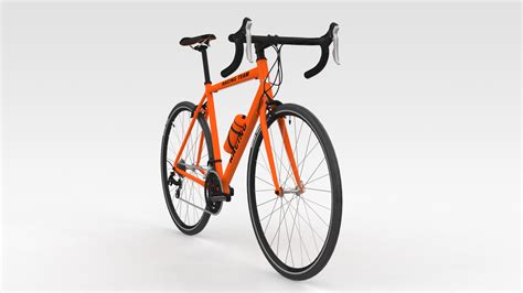 ArtStation - Racing Bicycle - Orange | Resources