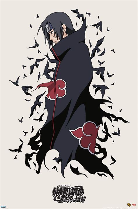 Buy Trends International Naruto Shippuden - Itachi Wall , 22.375" x 34 ...