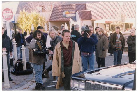 Michael J Fox and Peter Jackson on the Frighteners set: Picturing ...