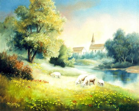 Psalms 23 Painting by Kirby McCarley - Fine Art America