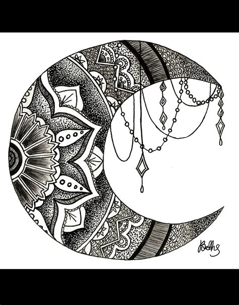Moon Mandala Tattoo Design | Mandala tattoo design, Moon tattoo, Moon mandala