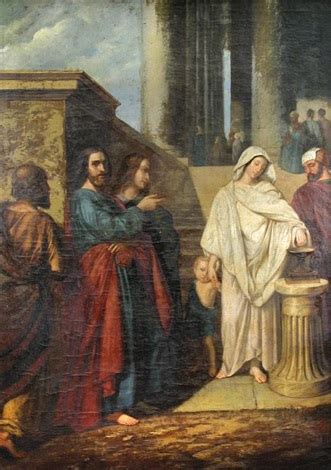 The widows mite by Raphael on artnet