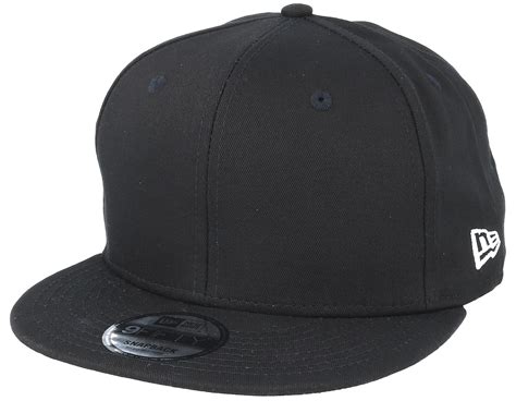 Black Cotton 9Fifty Snapback - New Era cap | Hatstoreworld.com