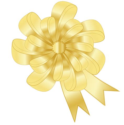 Golden bow | Decorative Illustrations ~ Creative Market