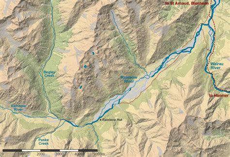 Rainbow River Map | NZ Fishing