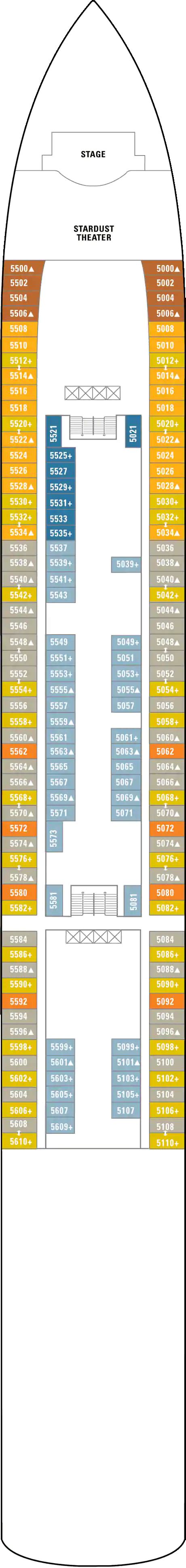 Norwegian Pearl Deck Plans | CruiseInd