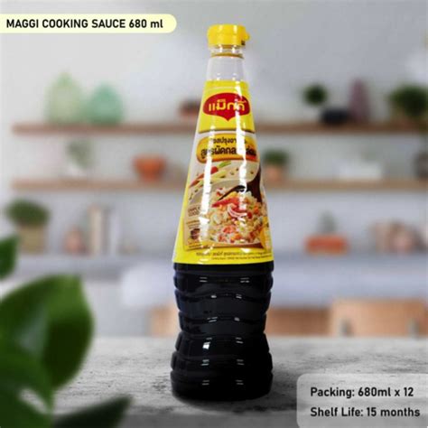 Maggi Cooking Sauce, 680 ml | Maggi Cooking Soy Sauce Thai Seasoning ...