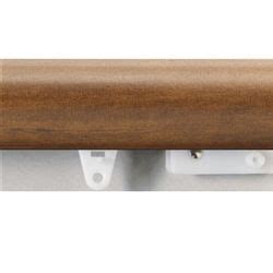 Kirsch Estate Wood Trends Decorative Traverse Rod with Plain Slides ...