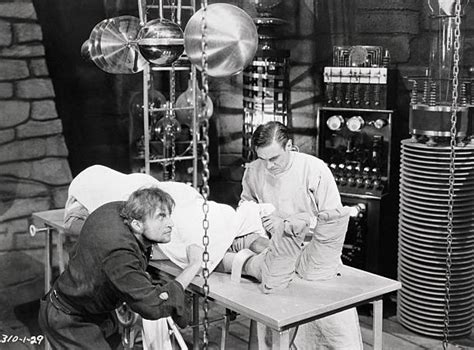 Lab Scene in Frankenstein Starring Coling Clive and Dwight Frye ...