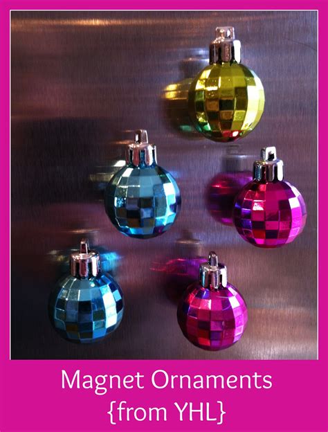 Upcycled Education: Magnet Ornaments - Easy, Peasy.....