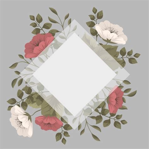 Red flower background red and white flowers Vector | Free Download