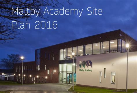 Maltby Academy - Site Plan 2016