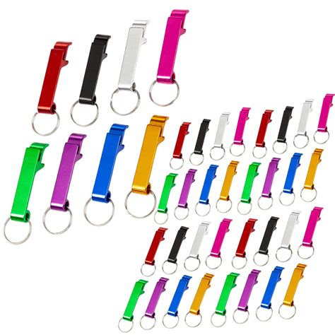 Creative Bottle Opener Keychains in 8 Colors Can Beer Opener - 40 Pieces | Shop Today. Get it ...