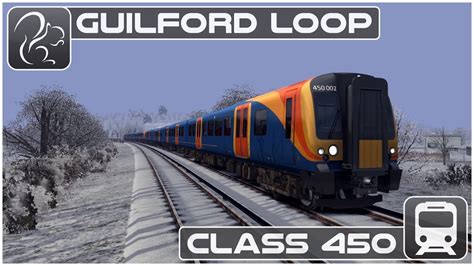 Guilford Loop - Class 450 - Train Simulator 2017 - YouTube