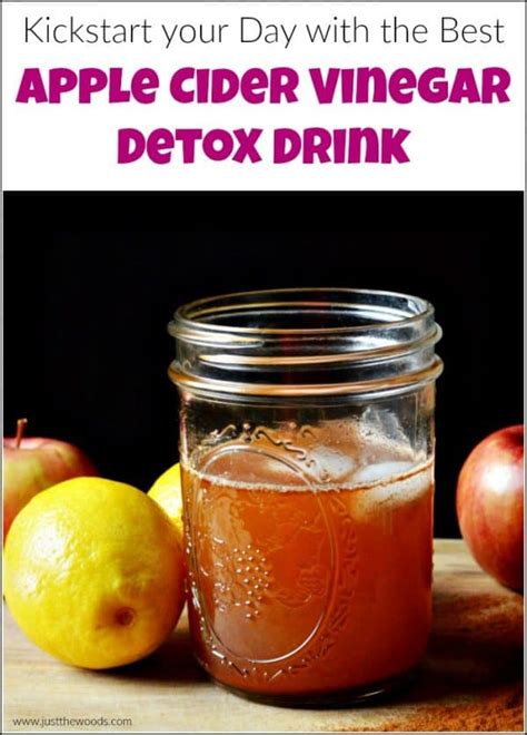 The Best Apple Cider Vinegar Detox Drink Made with Honey