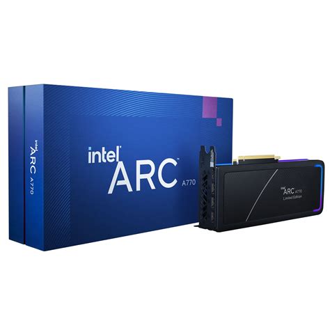 Buy Intel Arc A770 Limited Edition 16GB PCI Express 4.0 Graphics Card ...