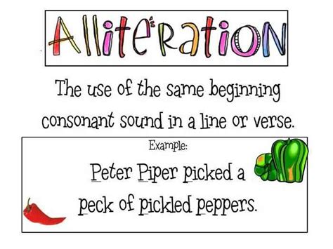 Literate for Life – Alliteration: Recognizing & Using It