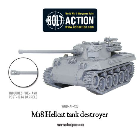 New: M18 Hellcat Tank Destroyer - Warlord Games