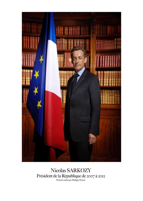 portrait officiel sarkozy