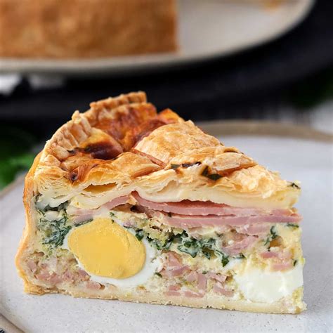 Egg and bacon pie – Artofit