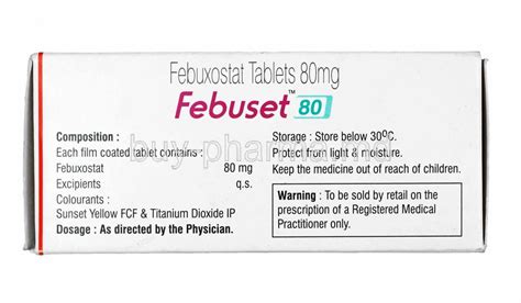 Buy Febuset, Febuxostat Online