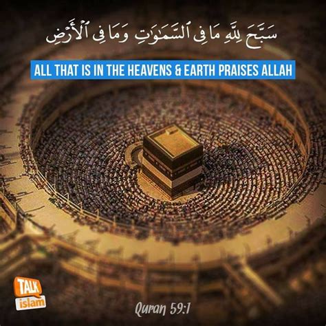 All that is in the heavens and Earth praises Allah! #Quran #PraiseAllah #Islam | Allah, Islam ...