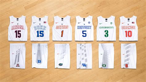 Eight NCAA Basketball Teams Ready for Rivalries with New Nike Uniforms ...