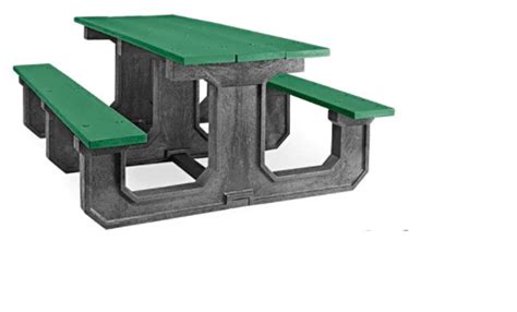 Recycled Plastic Picnic Tables - Accent Environments