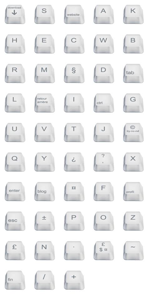 Keyboard keys icons | free icon packs | UI Download